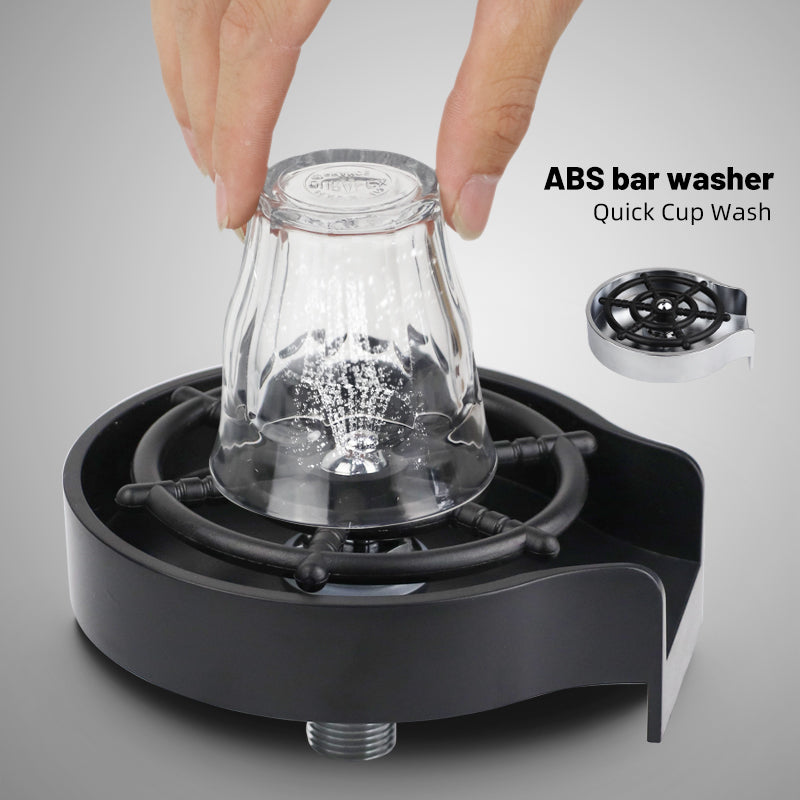 Kitchen Cup Washer Sink High-pressure Spray Automatic Wash Tool