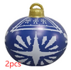 Load image into Gallery viewer, Christmas Ornament Ball Outdoor Pvc 60CM Inflatable Decorated Ball PVC Giant Big Large Balls Xmas Tree Decorations Toy Ball