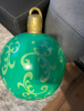 Load image into Gallery viewer, Christmas Ornament Ball Outdoor Pvc 60CM Inflatable Decorated Ball PVC Giant Big Large Balls Xmas Tree Decorations Toy Ball